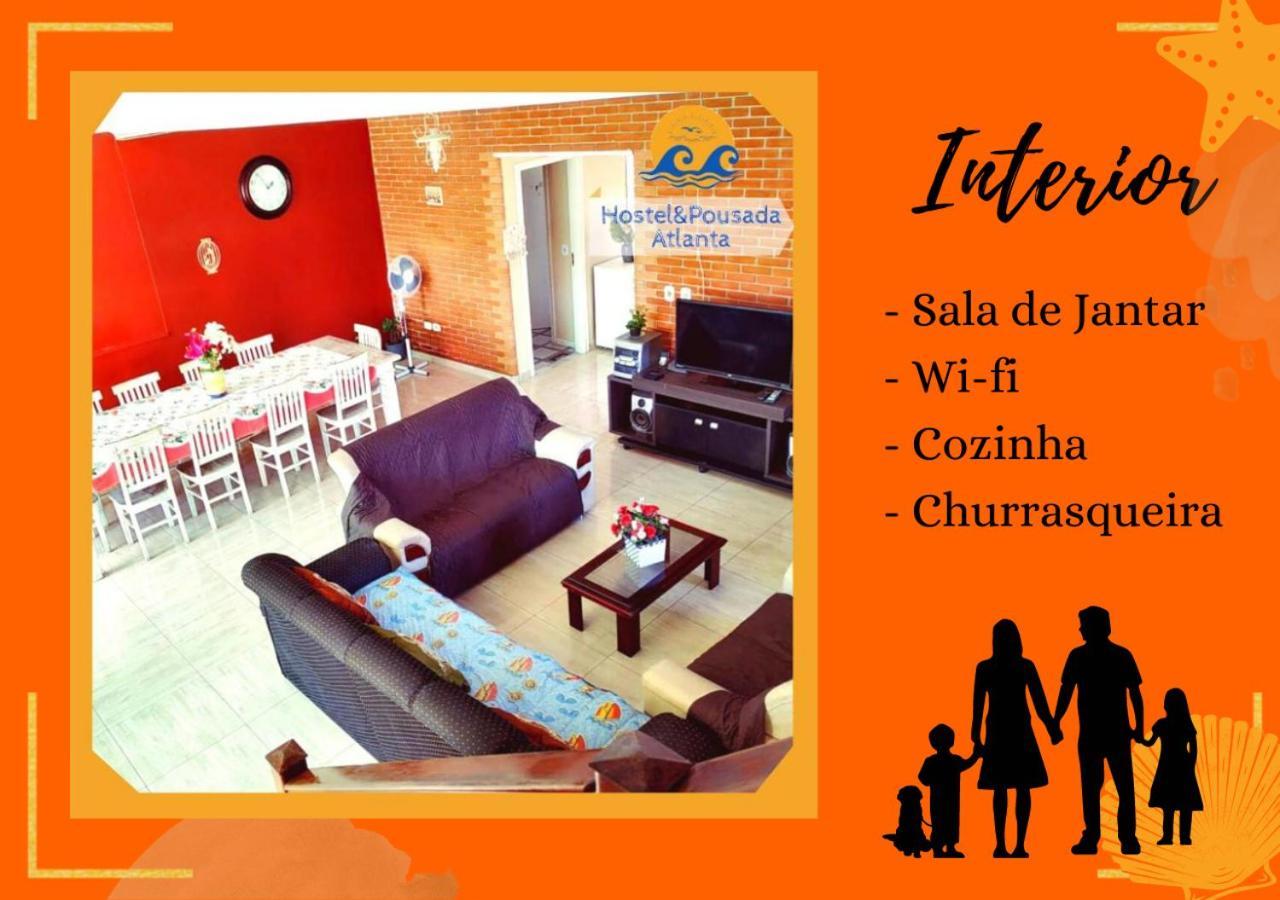 Hostel & Pousada Atlanta Peruíbe Zewnętrze zdjęcie