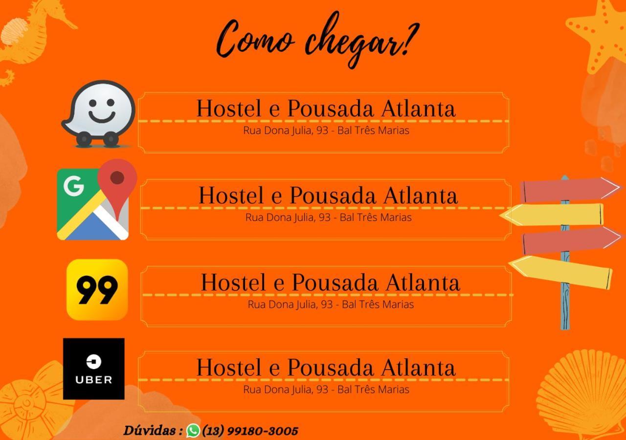 Hostel & Pousada Atlanta Peruíbe Zewnętrze zdjęcie